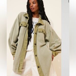 Free people Ruby Oversized Shirt Jacket